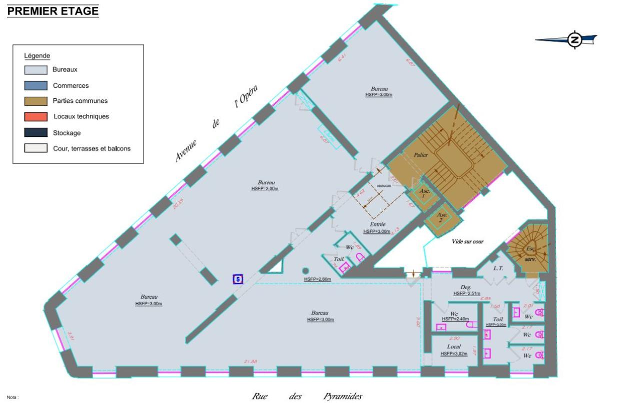 Bureau Paris 383m² Location bureau Paris OLBUR2424767 13
